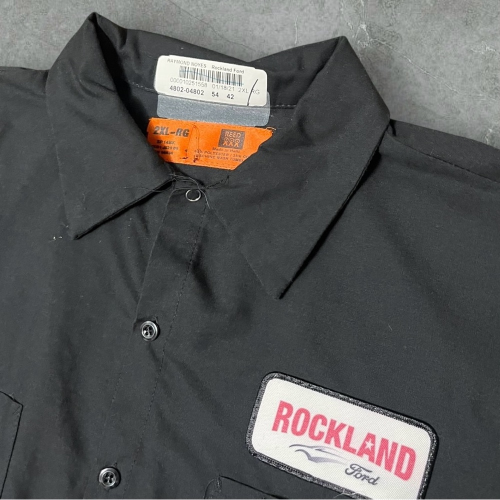 Black Ford Mechanic Button Up - image 2